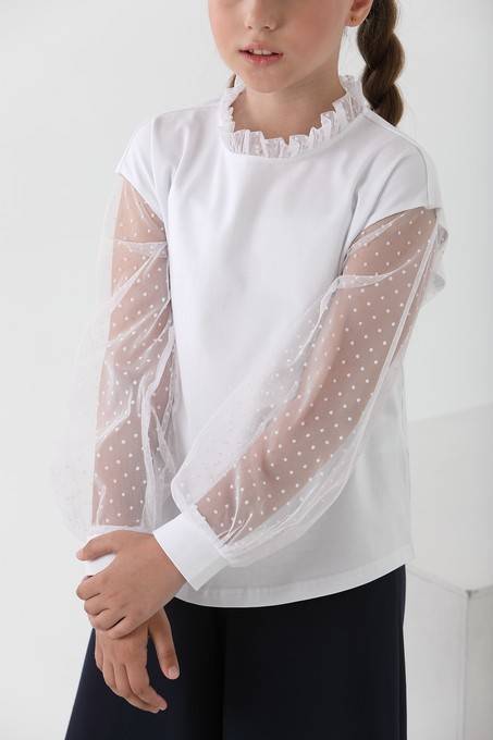Блузка с длинным рукавом