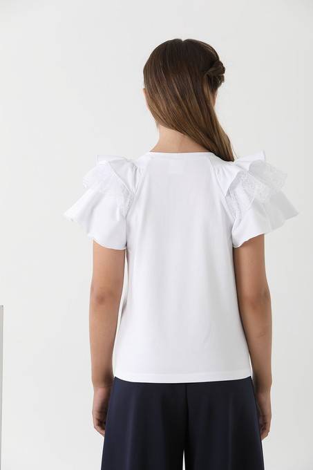 Блузка с коротким рукавом