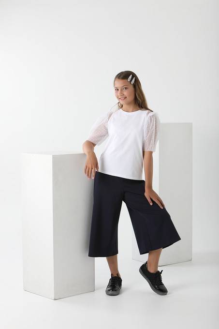 Блузка с коротким рукавом