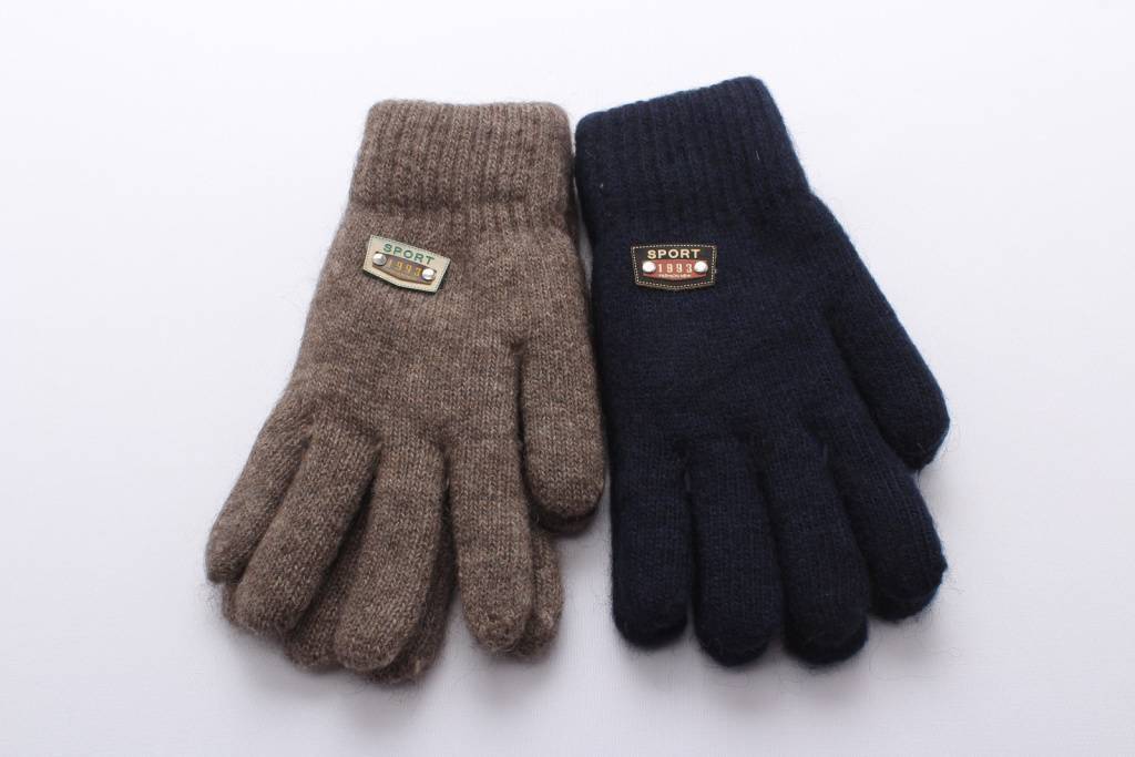 Перчатки двойные