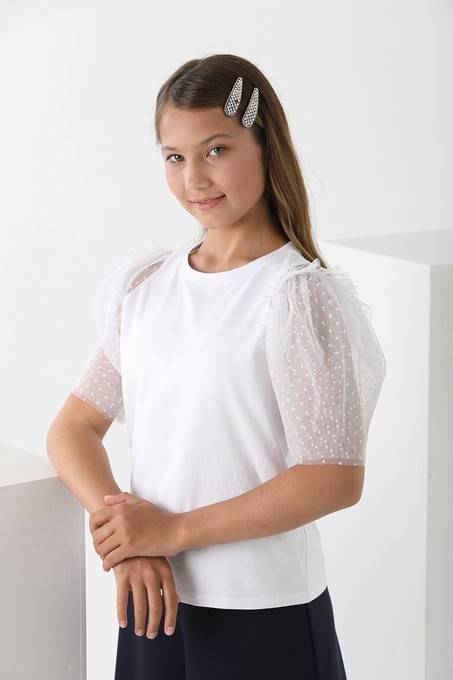 Блузка с коротким рукавом