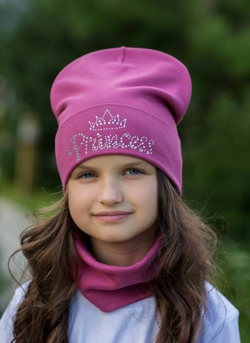 Комплект/т (шапка отворот/снуд)