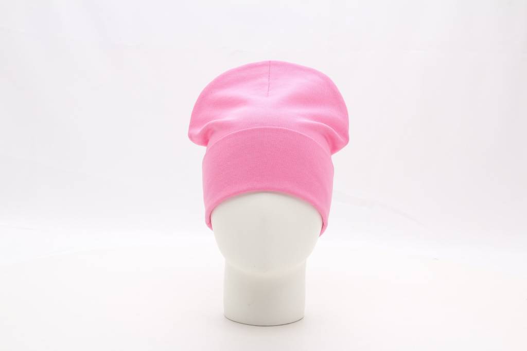 Шапка с отворотом трикотажная