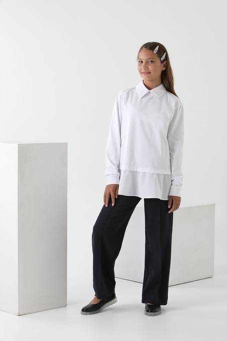 Блузка с длинным рукавом