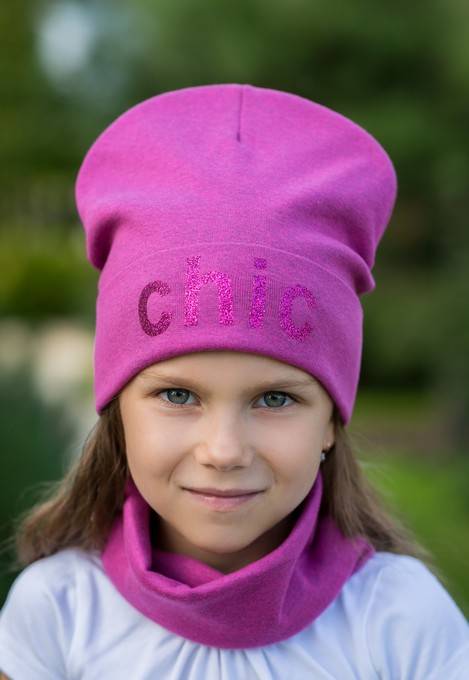 Комплект/т (шапка отворот/снуд)