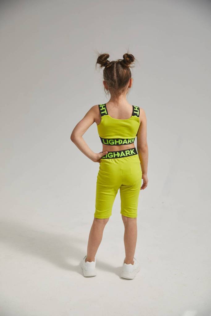 Костюм (топ/велосипедки)