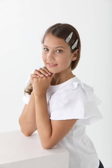 Блузка с коротким рукавом