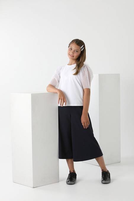 Блузка с коротким рукавом