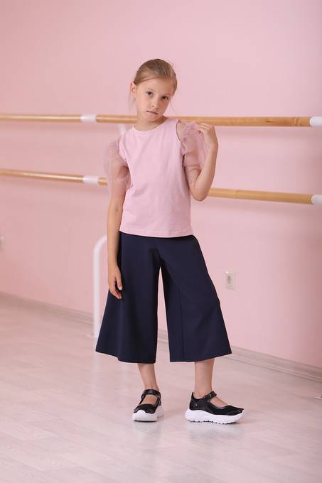 Блузка с коротким рукавом