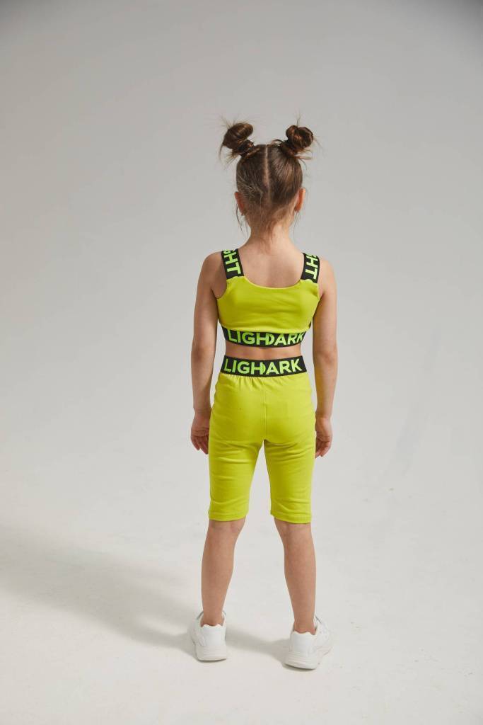 Костюм (топ/велосипедки)