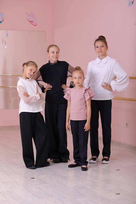 Блузка с длинным рукавом