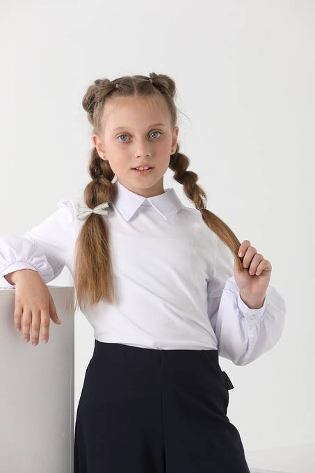 Блузка с длинным рукавом