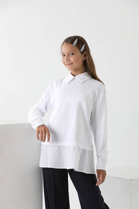 Блузка с длинным рукавом