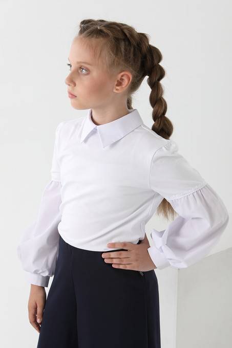 Блузка с длинным рукавом