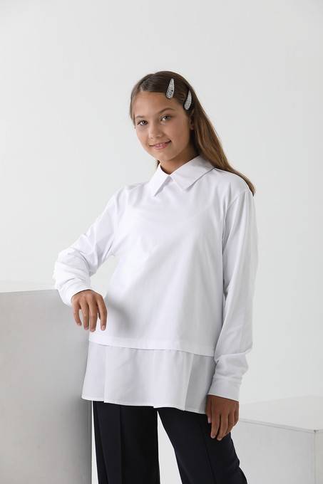 Блузка с длинным рукавом