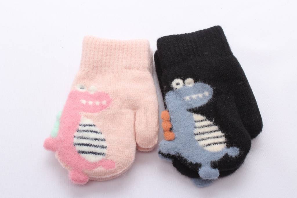 Варежки двойные