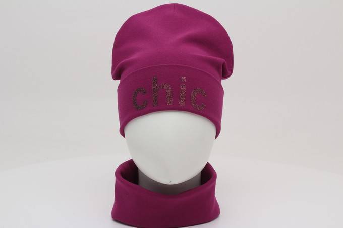 Комплект/т (шапка отворот/снуд)