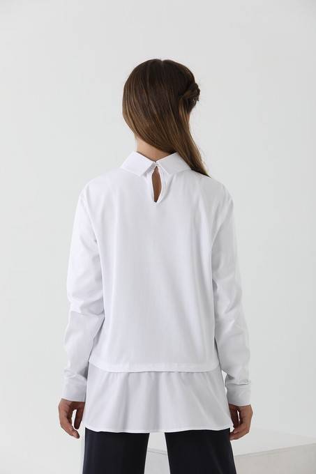 Блузка с длинным рукавом